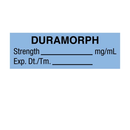 Tape, Duramorph 1/2 X 500 Blue W/Black
